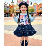 라움리에 여아 주토피아 주디 공주 레이스 치마 드레스 원피스 130