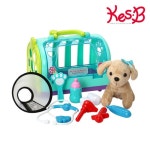 캐스B 플레이 마이펫 동물병원 코코 2108 병원놀이 동물병원놀이세트 진료놀이 진찰놀이 병원놀이세트 직업