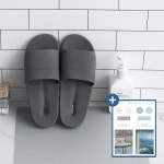 메인홈 호텔 슬리퍼 미끄럼방지 욕실화 고급 모던 욕실슬리퍼 화장실 베란다슬리퍼 딥그레이 1개