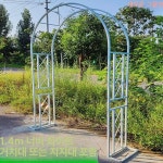 아치형 장미 넝쿨 철제 정원 지지대 울타리 프레임 꾸미기 넝쿨지지대 아치 빈티지 대문