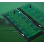 시스처G 골프연습매트 매트로 칩몰드 투톤 매트 2type 신서몰 타입A 1개