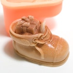 선물담은아기신발1구 95g몰드 비누몰드 석고방향제몰드 비누만들기