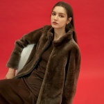 리오벨 리오벨 가 원 24FW 호주산 100 리얼 무스탕 코트 399000 1194356 66
