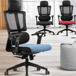 책상 의자 컴퓨터 메쉬 헤드레스트 사무용 의자 등받이 조절 허리 피시방 스펀지 게이밍 기울기 우레탄