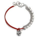 안나앤폴 COLOR LEATHER BRACELET AB112020B