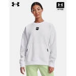 언더아머 언더아머 UA 서밋 니트 오버사이즈 여성 크루 1374118-100