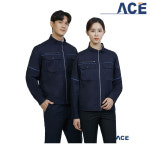 에이스 춘추 작업복 유니폼 단체복 회사 근무복 상의 점퍼 잠바 ACE-2201