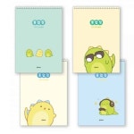 무선 초등학생 스프링 종합학습장 3000 다용도 학습용 노트