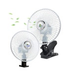 카모아 차량용선풍기 클립형 1P 써큘레이터 미니선풍기 12V승용