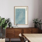 빈티지 일본 캔버스 벽화 인쇄 포스터 타구치 토모키 장식 그림 홈 룸 생일 선물