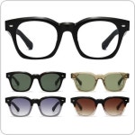 KC 두꺼운 뿔테 수제 최고급소재 유니크 안경테 S0549