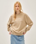 마리떼프랑소와저버 DRAWING CLASSIC LOGO KNIT PULLOVER MFG46SKN203BEG