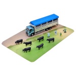 노브랜드 A 331551 토미 텍 더 트럭 컬렉션 트라코레 가축 운반차 세트