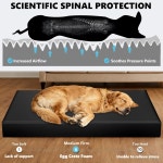 뒷좌석 도그 침대 뒷좌석용 익스텐더용 4 두꺼운 PU 가죽 애완동물 -