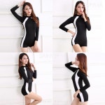 리우씨앤씨 점프슈트 비치웨어 비치수영복 래쉬가드 긴팔 77 G3808