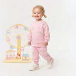 에스더러브스유 귀요미하트팡팡 상하의 세트 130