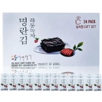 자연향기 하동 녹차 명란김 6g x 24개입