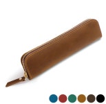아뜰라임 심플 만년필 소가죽 필통 1개