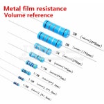 금속 필름 저항기 1 4W 1R 22M 1 0 25W 3R 2 2R 10 100R 120R 150 220R 270 330 1K 2 2K 4 7K 10K 100K 470K 1M