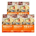 동원 동원 면발의신 해물칼국수 2인분 236g 5개