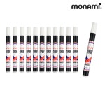 모나미 모나미 모나미 둥근닙 유성매직