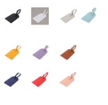 이프킴 가죽느낌의 네임택 여행가방소품