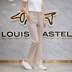 루이까스텔 루이까스텔 26년 봄여름 신상품최저가 여성 V밴드 엠보심볼 옆트임 세미부츠컷 골프팬츠 1 LO PT 301 BCD 라이트베이지 76