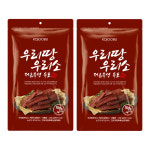 코주부 코주부 우리땅 우리소 저온 숙성 육포 2개 230g
