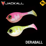 쟈칼 쟈칼 자바낚시 자칼 데라볼 DERABALL 올챙이루어 민물루어 미노우 크랭크베이트 하드베이트 루어낚시 B004 골드플래쉬 길