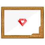 가로세로 더한 값의 범위 106 115 - 프리미엄 보석십자수 패브릭형 맞춤액자 클래식골드 아크릴 보호필름-스티커판 단품 1개