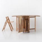 마켓비 초 소로홈 4인 원목접이식테이블세트 아카시아 내추럴 5669 3153 BDC45