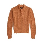 RRL 버튼 오픈 니트 스웨터 여성 282P07694