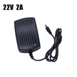 스퀘어 댄스 트롤리 스테레오 x2 1mm-2 용 22V 2A AC DC 어댑터 전원 충전기 BD-H1812 H1815 5