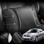 기아 포르테 1 6 하브 자동차 가죽 요추지지 S라인 허리쿠션 1개