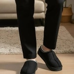 리더스 셀러허브 리더스 스티치 라인 신발 겨울 포근한 퍼 슬리퍼