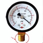 표준 진공압력계 50파이 압력측정기 게이지