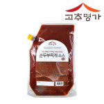 스카이푸드 고추명가 순두부찌개 양념 소스2kg 2kg 1개