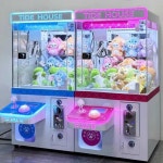 미니 뽑기 기계 집게 캔디 키링 장난감 선물 문방구 1개