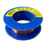 크리앤조이 크리앤조이 에나멜선 칩LED 연장 납땜 공예철사 0 35t X 20M 구라색 FTE02