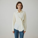 시야쥬 리플 언밸런스 랩 셔츠 sitp5268