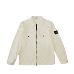 스톤아일랜드  와펜 패치 투포켓 셔츠 자켓 K1S15 1200128 S0012