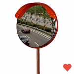 안전용품 원형 스테인리스 도로 반사경 매립형 지주 R515X