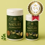 특허받은 프리미엄 네이처 열대어 구피 사료 수질오염감소 치사율감소 2개