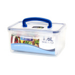 한일산업사 조은락 투명 밀폐용기 1 6L 반찬통 김치통