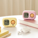 카카오프렌즈 카카오프렌즈 카카오프렌즈 춘식이 미니 무소음 전자시계 알람 온도 무드등 스누즈기능 탁상시계