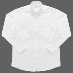 남성와이셔츠 긴팔 남자 정장 교복 남방 구김없는 얇은 드레스 코디 레귤러 흰색 100