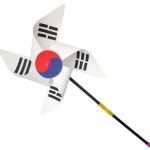태극기바람개비만들기 5인용 양면 색칠 나라사랑 어린이 놀이 인테리어 DIY