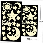 우주데코스티커 야광별 큐티 해달별 스티커 유치원 어린이집 별 장식 본상품