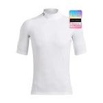 언더아머 UNDERARMOUR 히트기어 아머 컴프레이션 모크넥 반팔티 1372586-100 160012