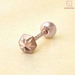 14 케이 피어싱 미니 금 귀걸이 별 컷팅 쁘띠 한쪽